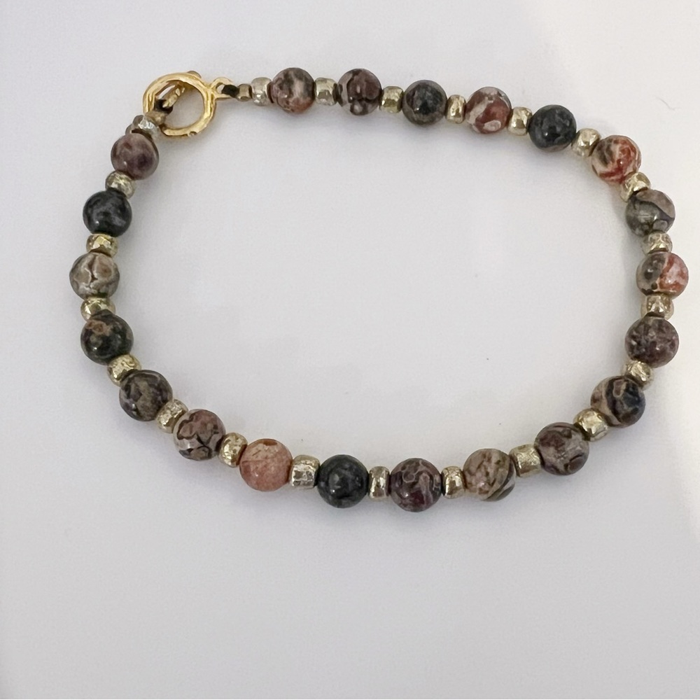 Jasper Beaded Bracelet